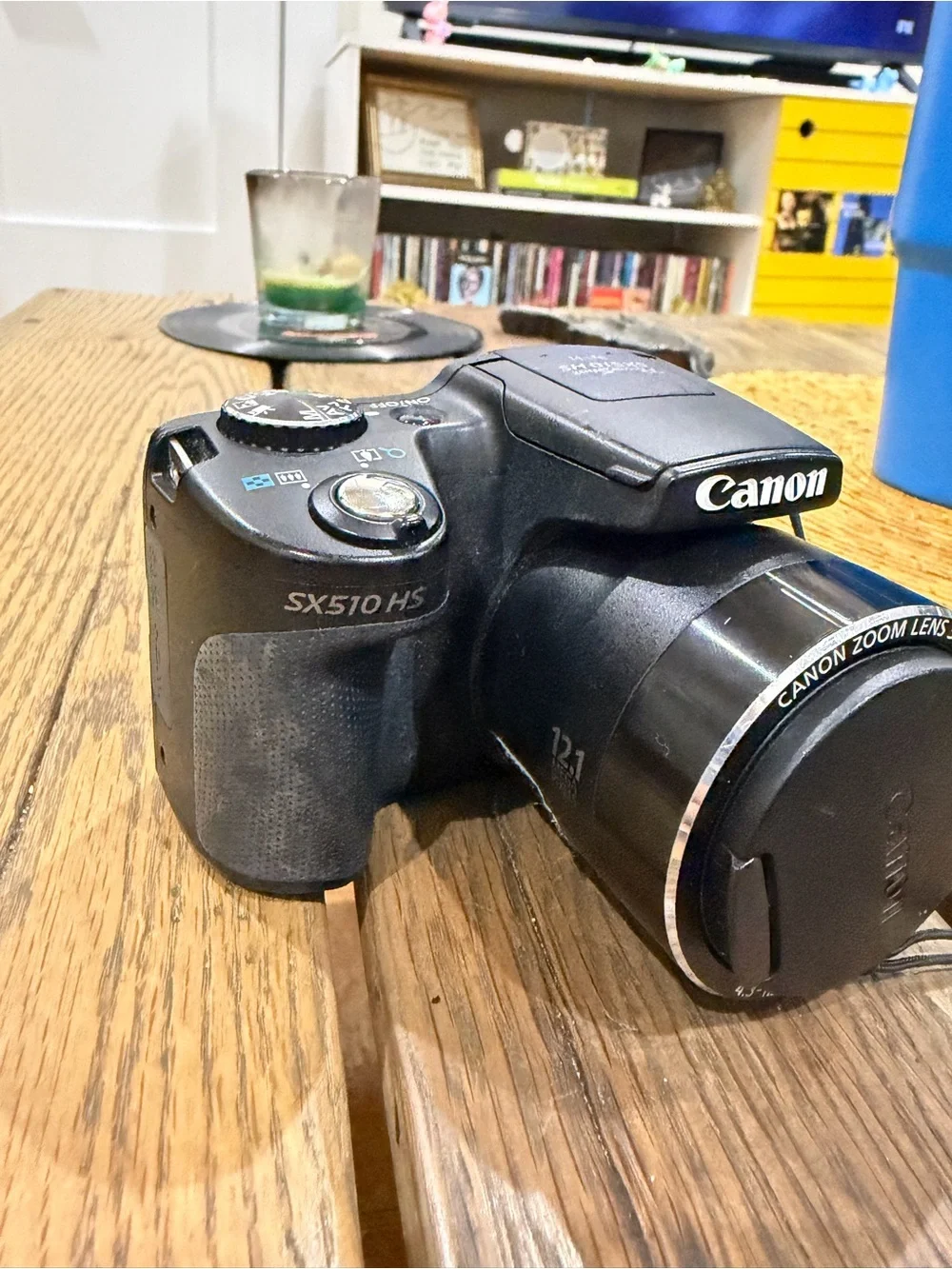 Canon Powershot SX510 HS Compact Digital Camera with Pop-Up Flash and 30x Zoom